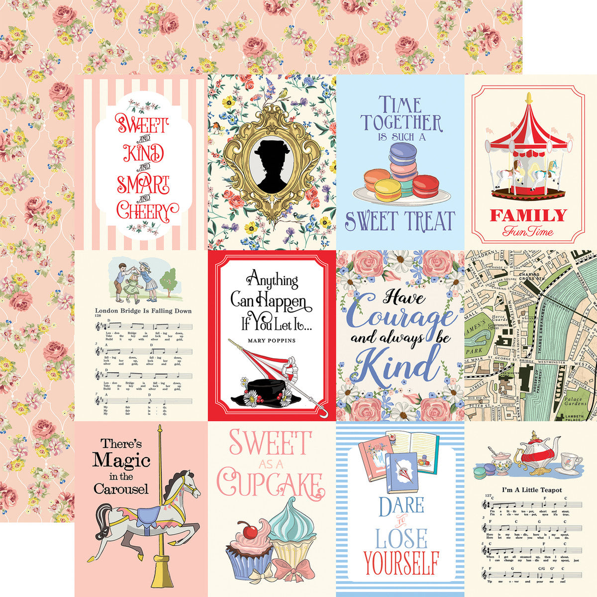 Practically Perfect - 3x4 Journaling Cards