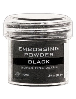Super Fine Embossing Powder - Black