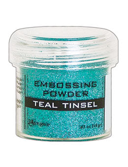 Embossing Powder - Teal Tinsel