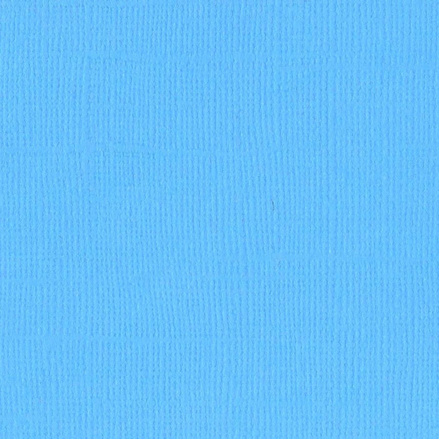 Bazzill Mono Cardstock 12x12 - Ocean/Canvas - Pkg of 1/5/10/25 sheets