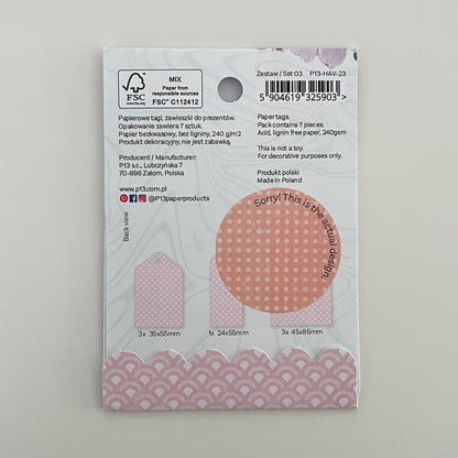 Have Fun Double-Sided Cardstock Tags 7/Pkg