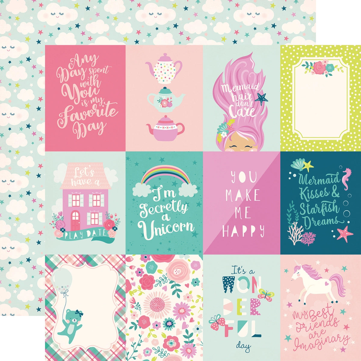 Imagine That Girl - 3x4 Journaling Cards