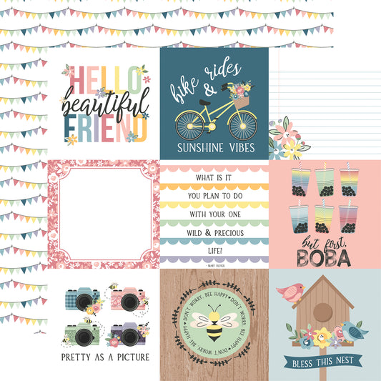 New Day 4x4 Journaling Cards