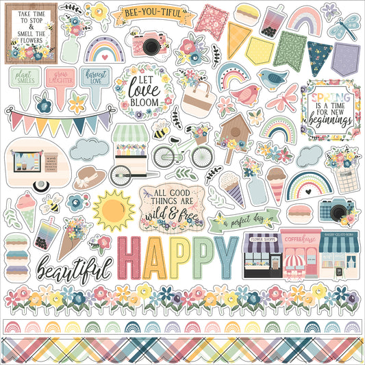 New Day Element Sticker Sheet