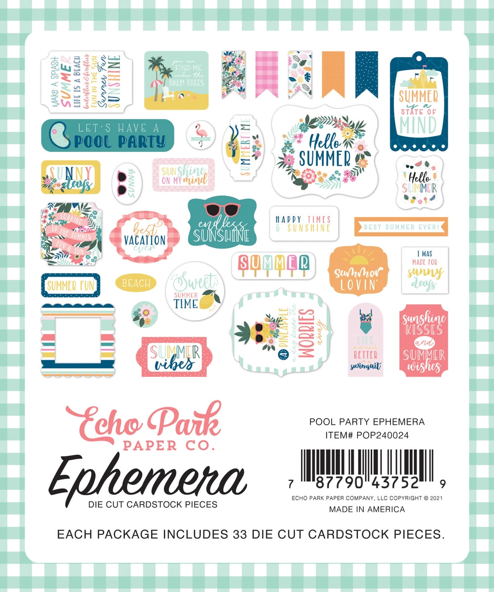 Pool Party Ephemera