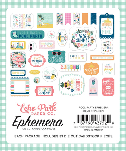 Pool Party Ephemera