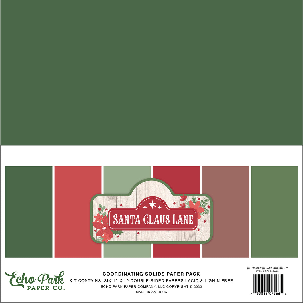 Santa Claus Lane Solids Kit