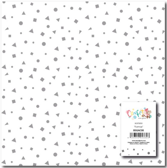 Confeti - Acetato Formas Geométricas