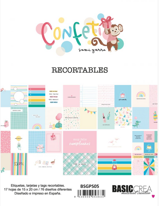 Confeti - Bloc Recortables