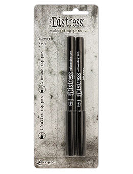 Distress Embossing Pens - 2 pc