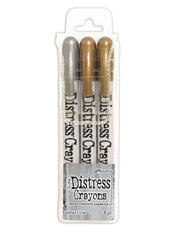 Distress Crayons - Metallics Set (3 pc)
