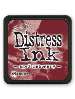 Mini Distress Pad - Aged Mahogany