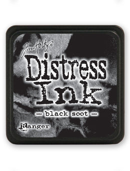 Mini Distress Pad - Black Soot