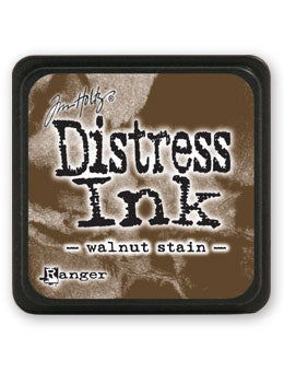 Mini Distress Pad - Walnut Stain