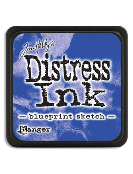 Mini Distress Pad - Blueprint Sketch