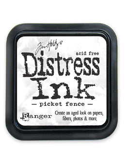 Distress Ink Pad 3"x3" - Picket Fence