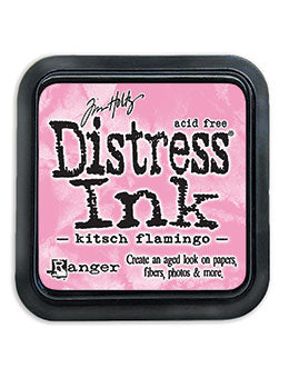 Distress Ink Pad 3"x3" - Kitsch Flamingo
