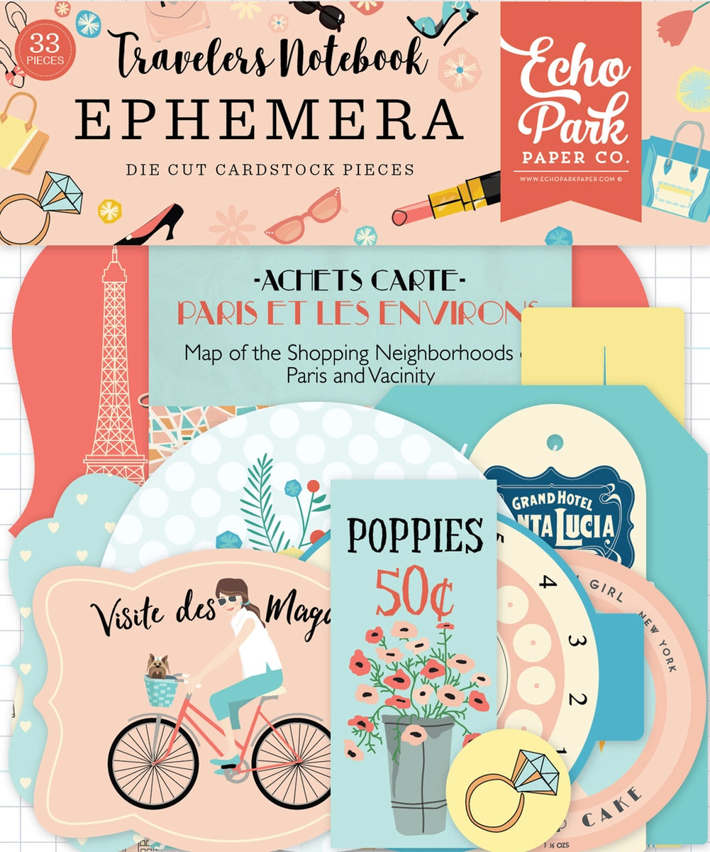 Metropolitan Girl Travelers Notebook Ephemera