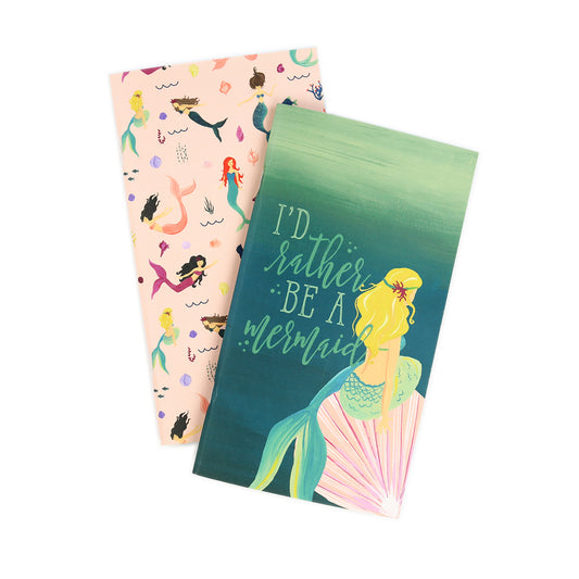 Mermaid Travelers Notebook Insert - Blank