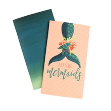 Load image into Gallery viewer, Mermaid Travelers Notebook Insert - Lined

