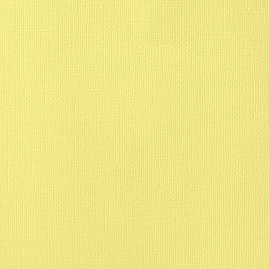 AC 12x12 Weave Cardstock - Canary