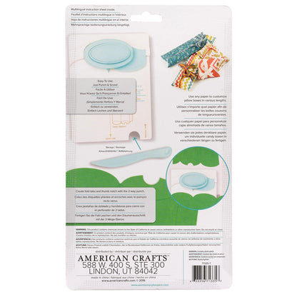 WR Pillow Box Punch Board