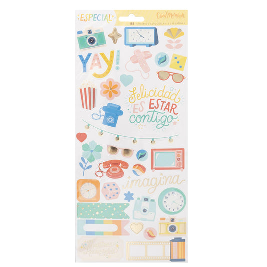 OM Especial 6x12 Stickers - Gold Foil (88 piece)