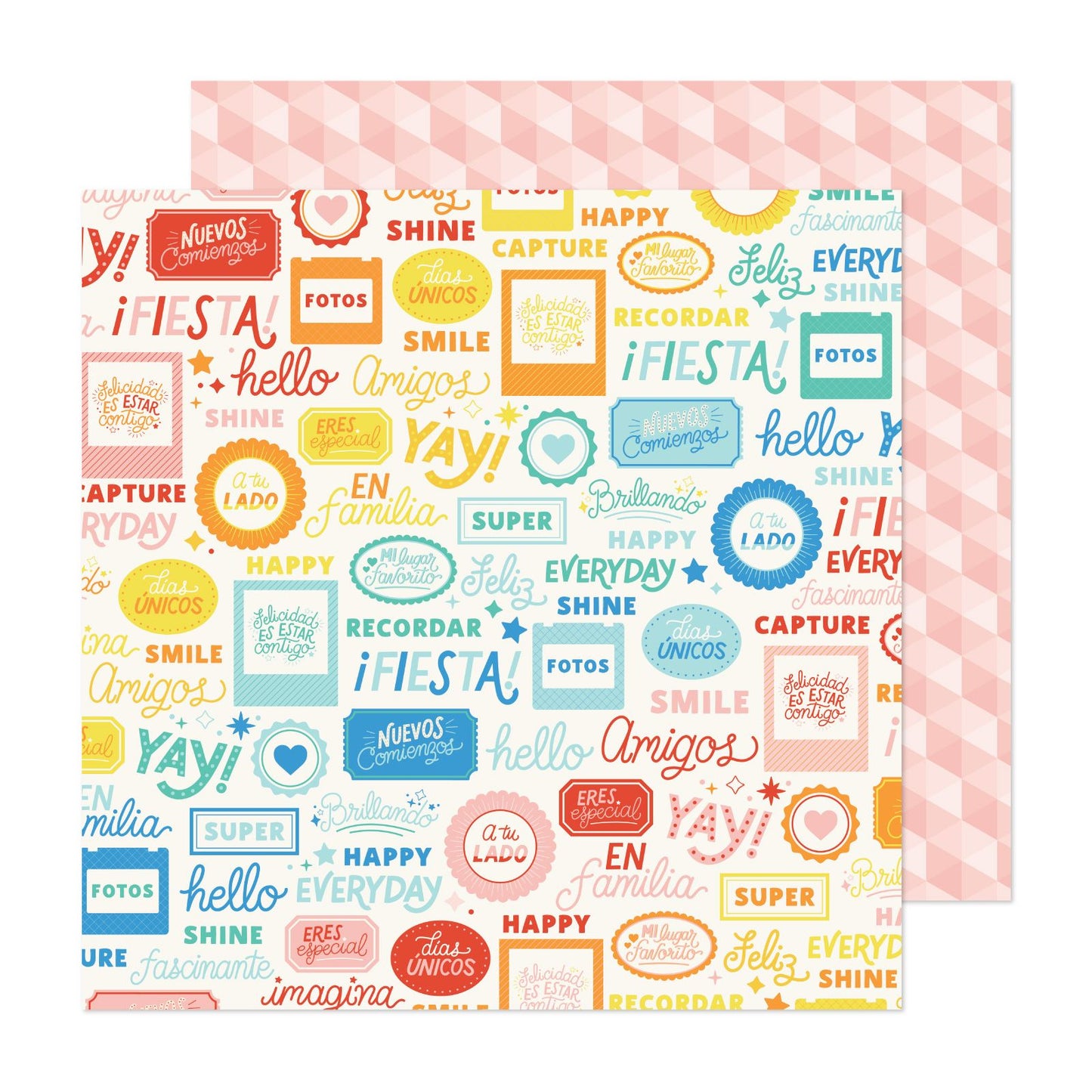 OM Especial - Papel 12x12 Fiesta (Party)