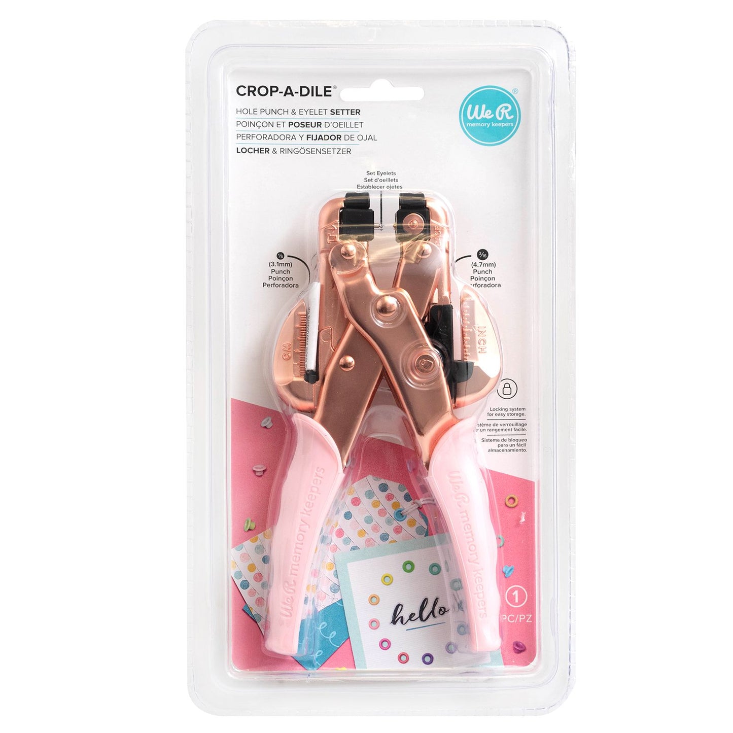 WR Crop-A-Dile Rose Gold