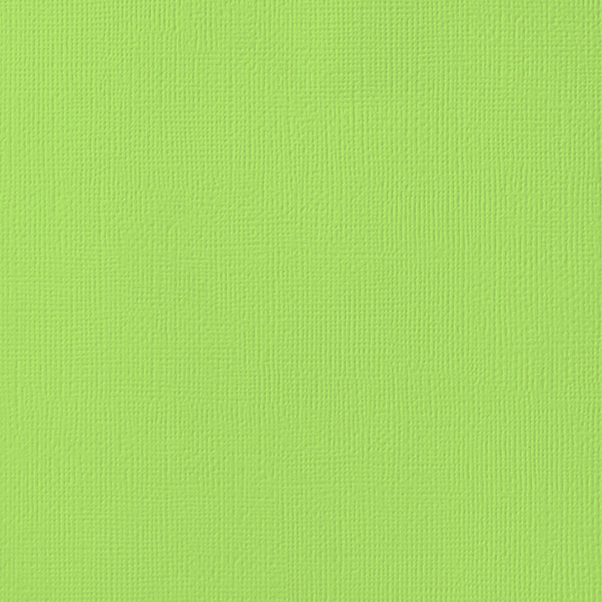AC 12x12 Weave Cardstock - Key Lime - Pkg of 5/10/25 sheets