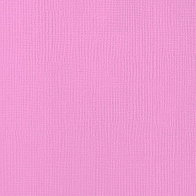 AC 12x12 Weave Cardstock - Bubblegum
