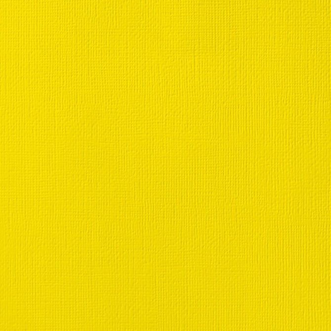 AC 12x12 Weave Cardstock - Lemon - Pkg of 5/10/25 sheets