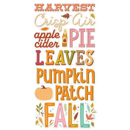 **PRE-ORDEN** Harvest Market - Foam Stickers