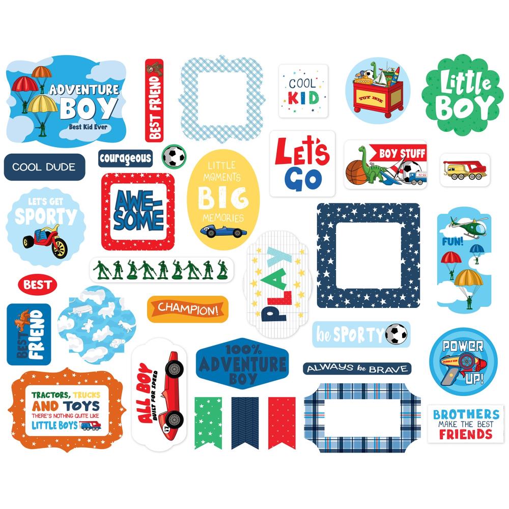 Little Boy Ephemera (33 pieces)
