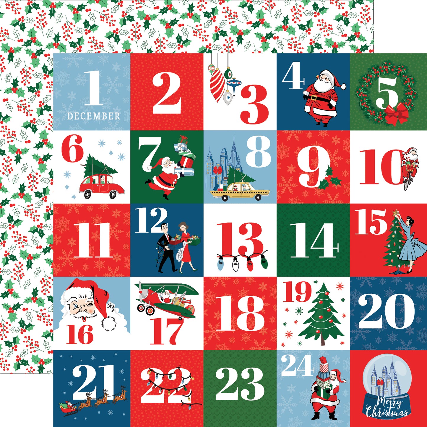 Papeles de Navidad 12x12