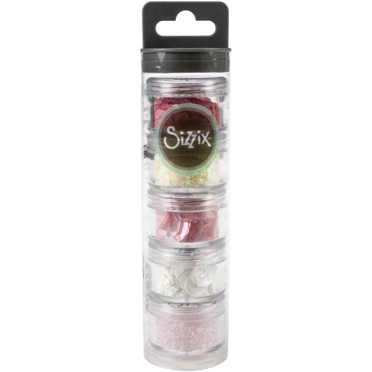 Sizzix Making Essential Sequins & Beads 5/pkg - Ballet Slipper