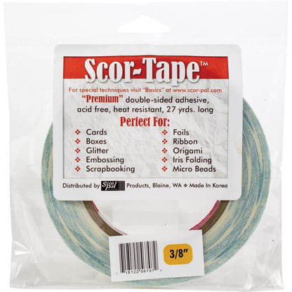 Scor-Tape 3/8” x 27 yds