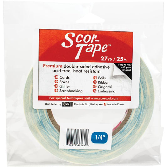 Scor-Tape 1/4” x 27 yds