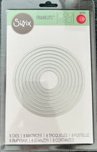 Load image into Gallery viewer, Sizzix Framelits Dies 8/pkg - Circles
