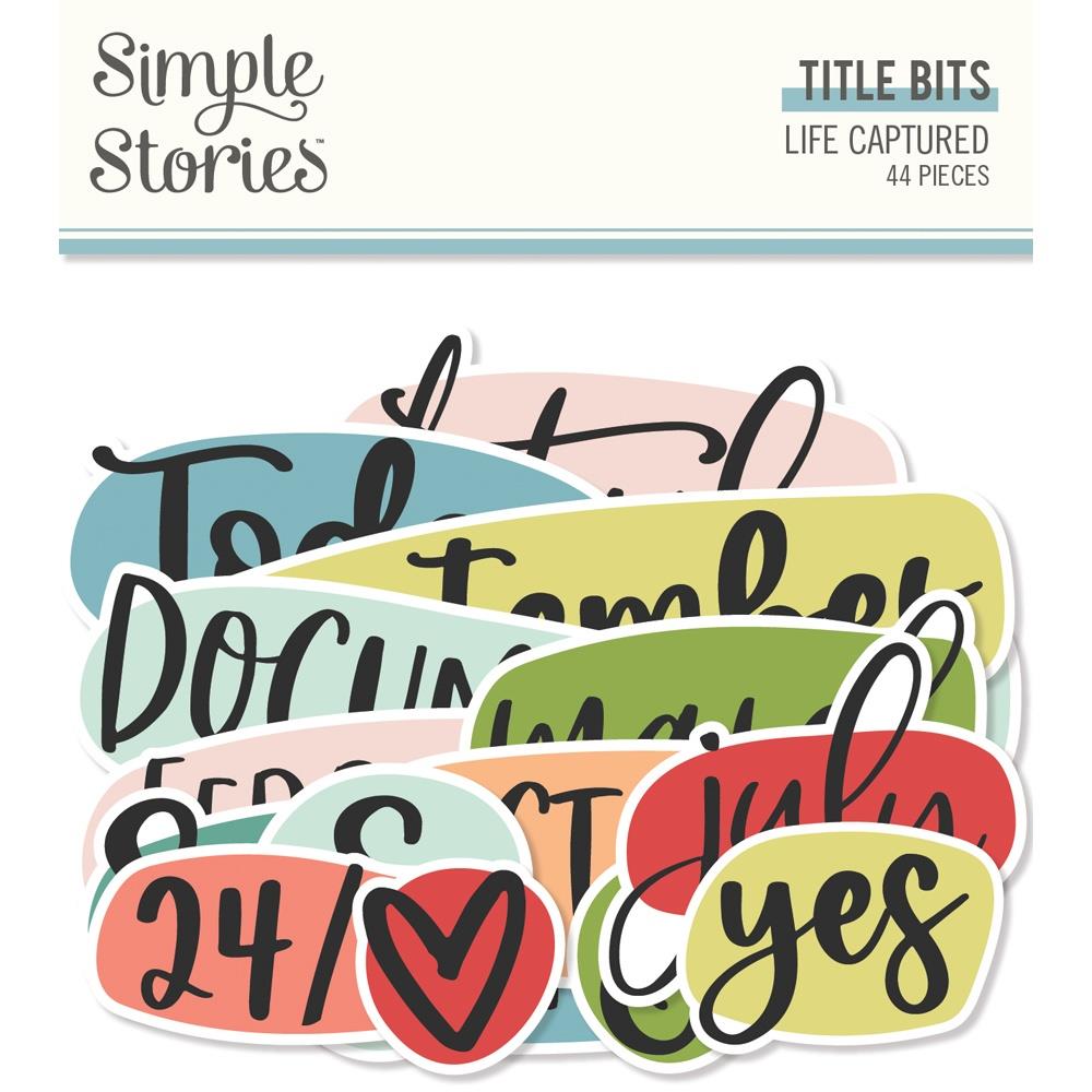 Life Captured Title Bits (44 pieces)