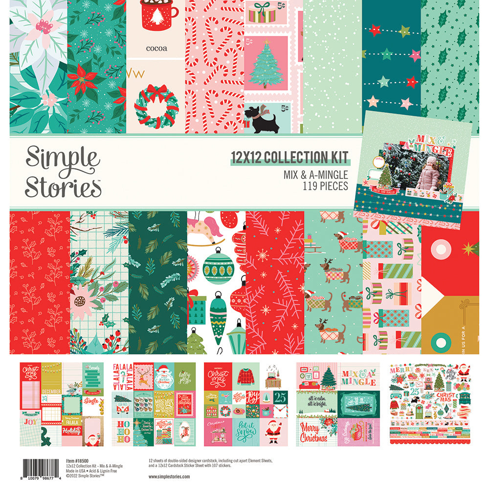 Mix & A-Mingle collection kit - Simple Stories