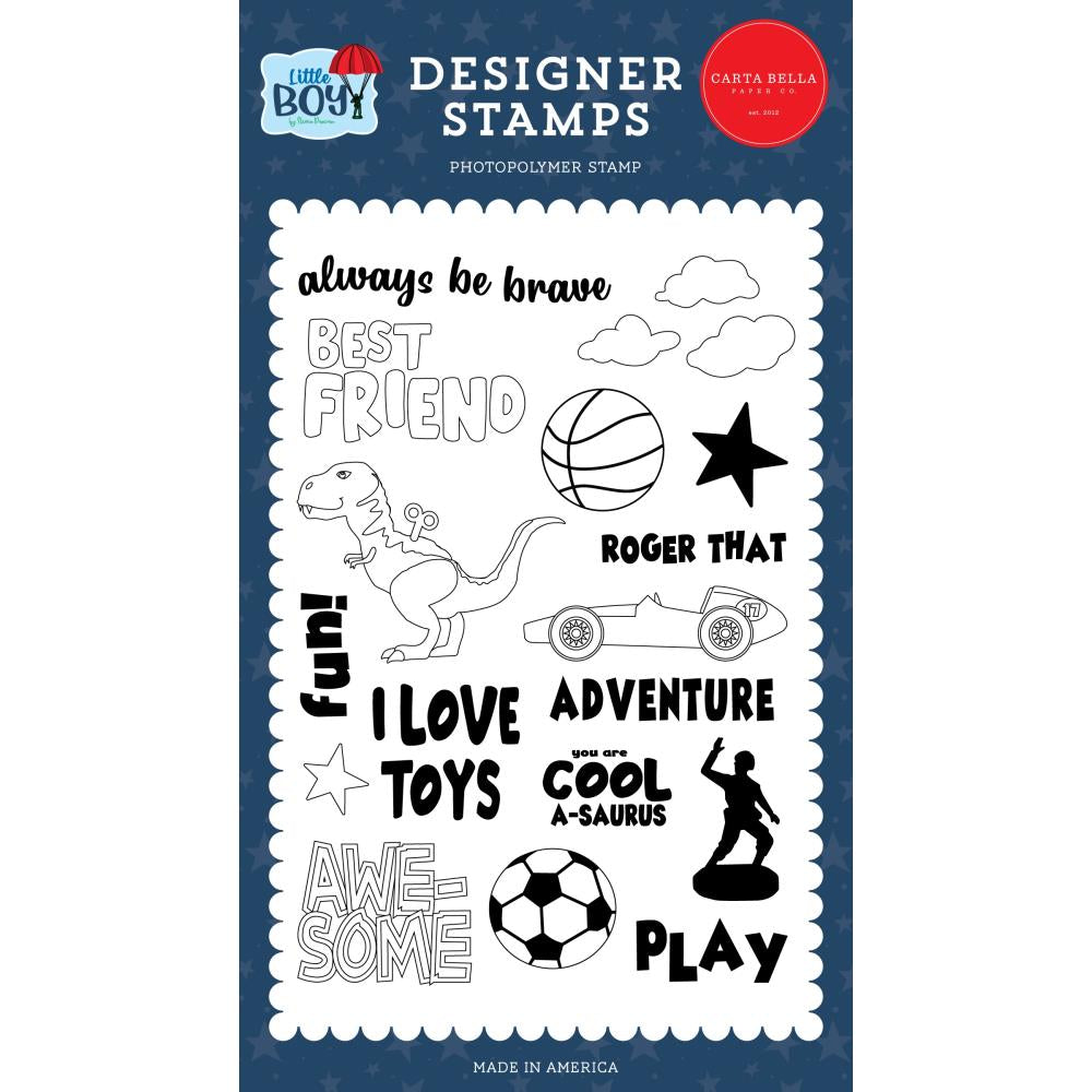 Little Boy stamps - Always be brave