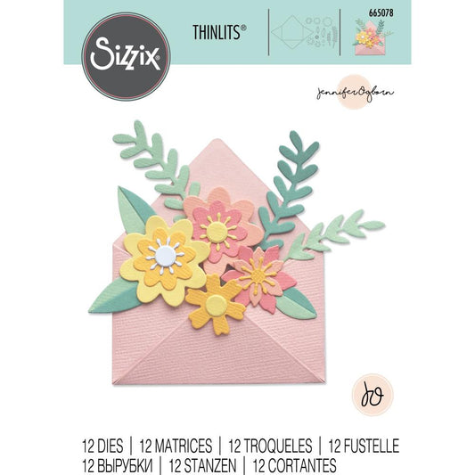 Sizzix Thinlits Dies by Jennifer Ogborn 12/pkg