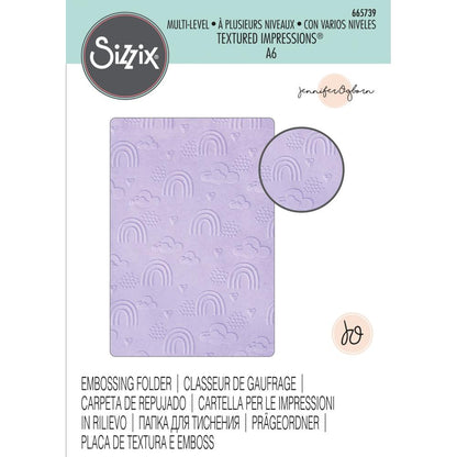 Sizzix Multi-Level Textured Impressions by Jennifer Ogborn