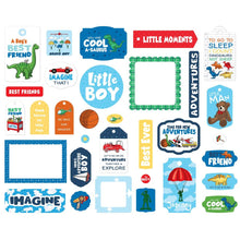 Load image into Gallery viewer, Little Boy Frames &amp; Tags (33 pieces)
