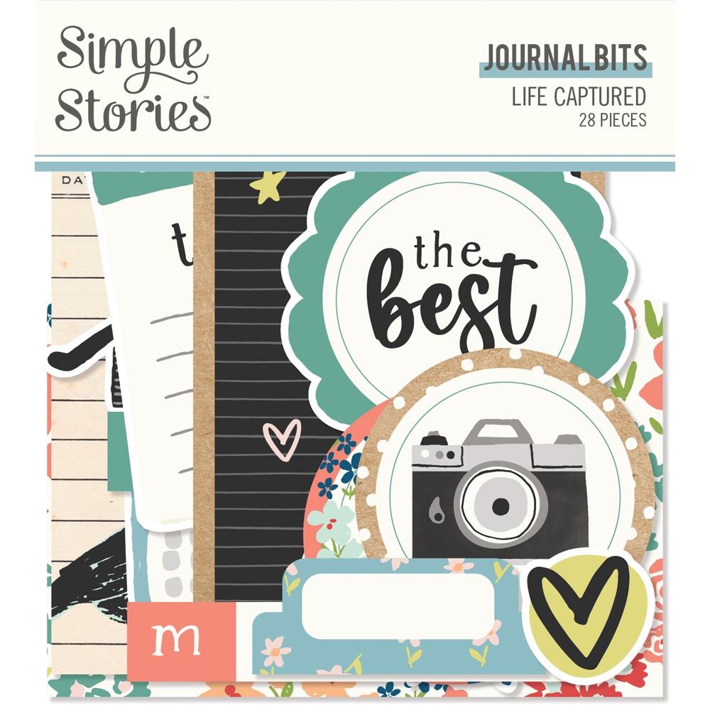 Life Captured Journal Bits (28 pieces)