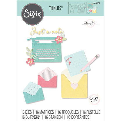 Sizzix Thinlits Dies by Olivia Rose 16/pkg