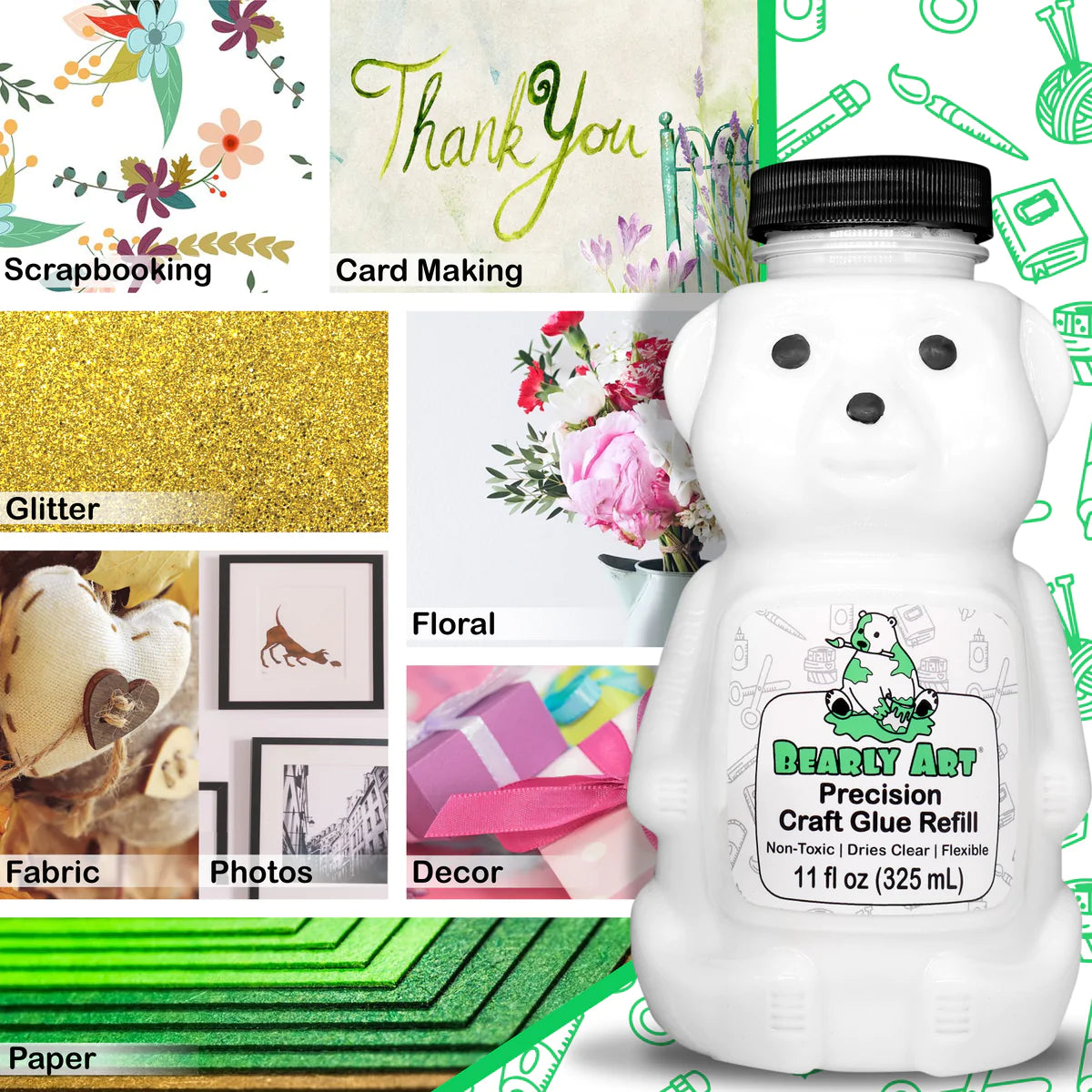 Bearly Art Precision Craft Glue - The Refill