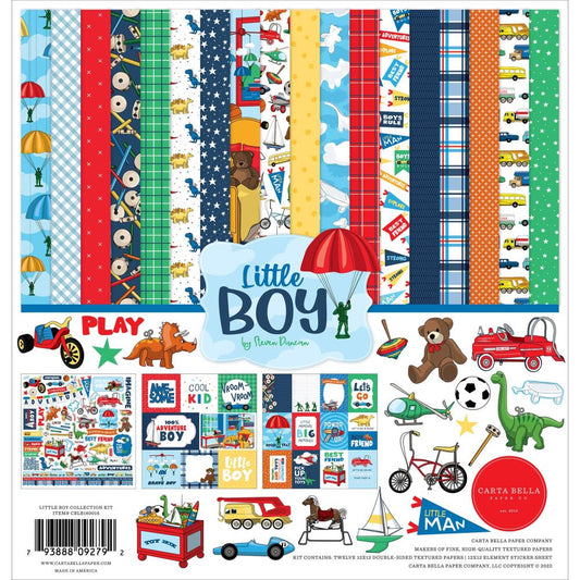 Little Boy collection kit 12x12