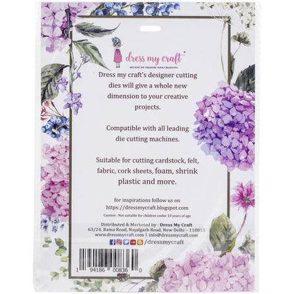 Dress My Craft Basic Designer Dies - Stitched Tag #1
